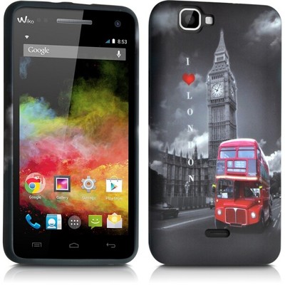 Housse Et Film Protecteur Pour Wiko Cink Five - Motif HF01 - Coque Semi-rigide