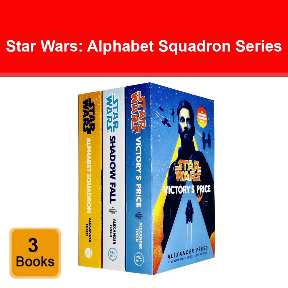 Star Wars: Alphabet Squadron Series by Alexander Freed 3 Books Set NEW Pack