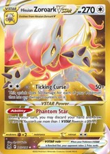 Hisuian Zoroark Vstar 213/196 Sword & Shield Lost Origin