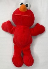 Vintage 1997 Sesame Street Jim Henson Tyco ELMO Plush 8 inches