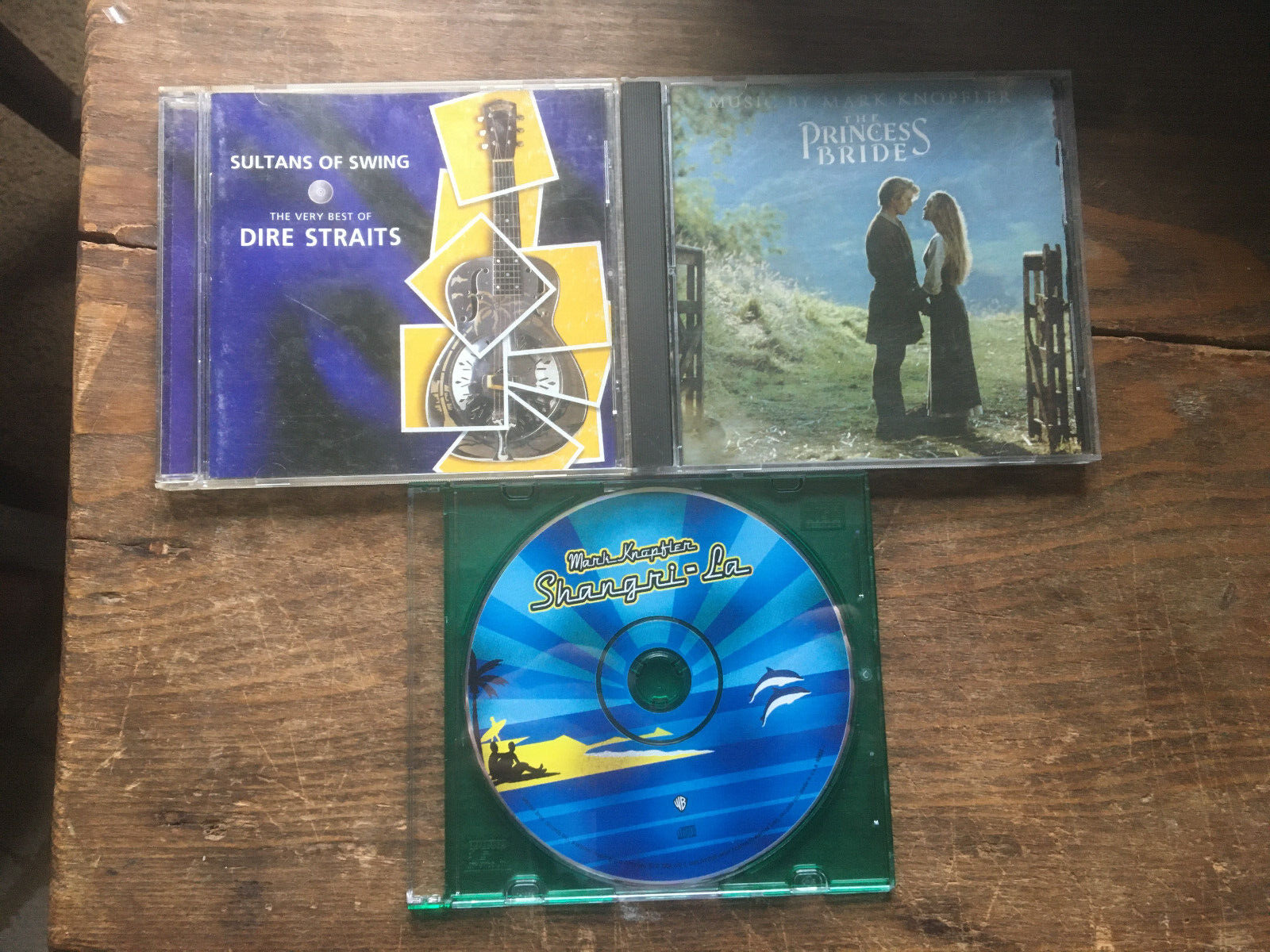 Mark Knopfler 3 CD Lot: Princess Bride OST; Shangri-La & Dire Straits Very Best
