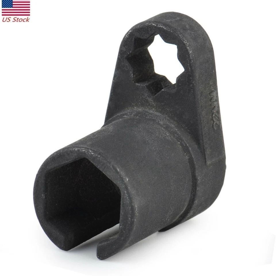 Car Oxygen Sensor Socket Wrench O2 Tool Remover Installer Black 22mm 1/2" 1Pcs Foto 3 de 4