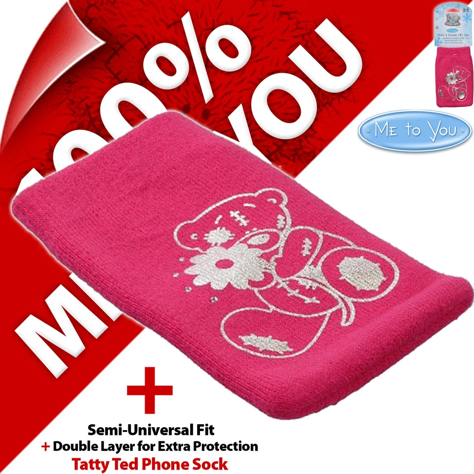 Me To You Calcetín Doble Capa para Teléfono Móvil/Pequeño Inteligente, Estuche MP3 Funda Foto 3 de 4