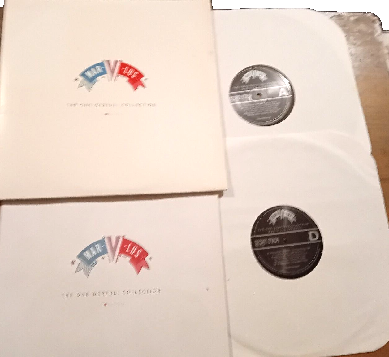 SOUL MAR-V-LUS THE ONE-DERFUL COLLECTION DOUBLE LP WITH BOOKLET UNPLAYED VINYL