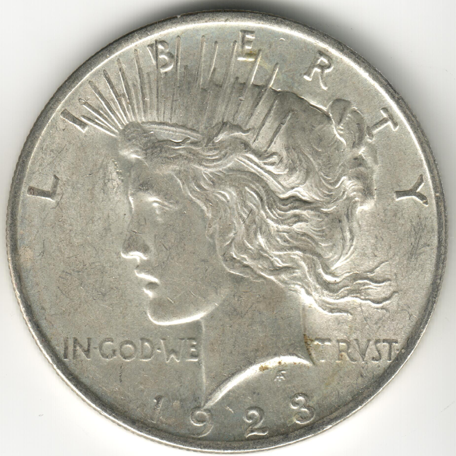 USA - 1923P Peace 2021 model Fees free!! Silver #19 Dollar