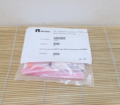 Neu NetApp  X65401 QSFP Opt 40Gb Shortwave X190001 New