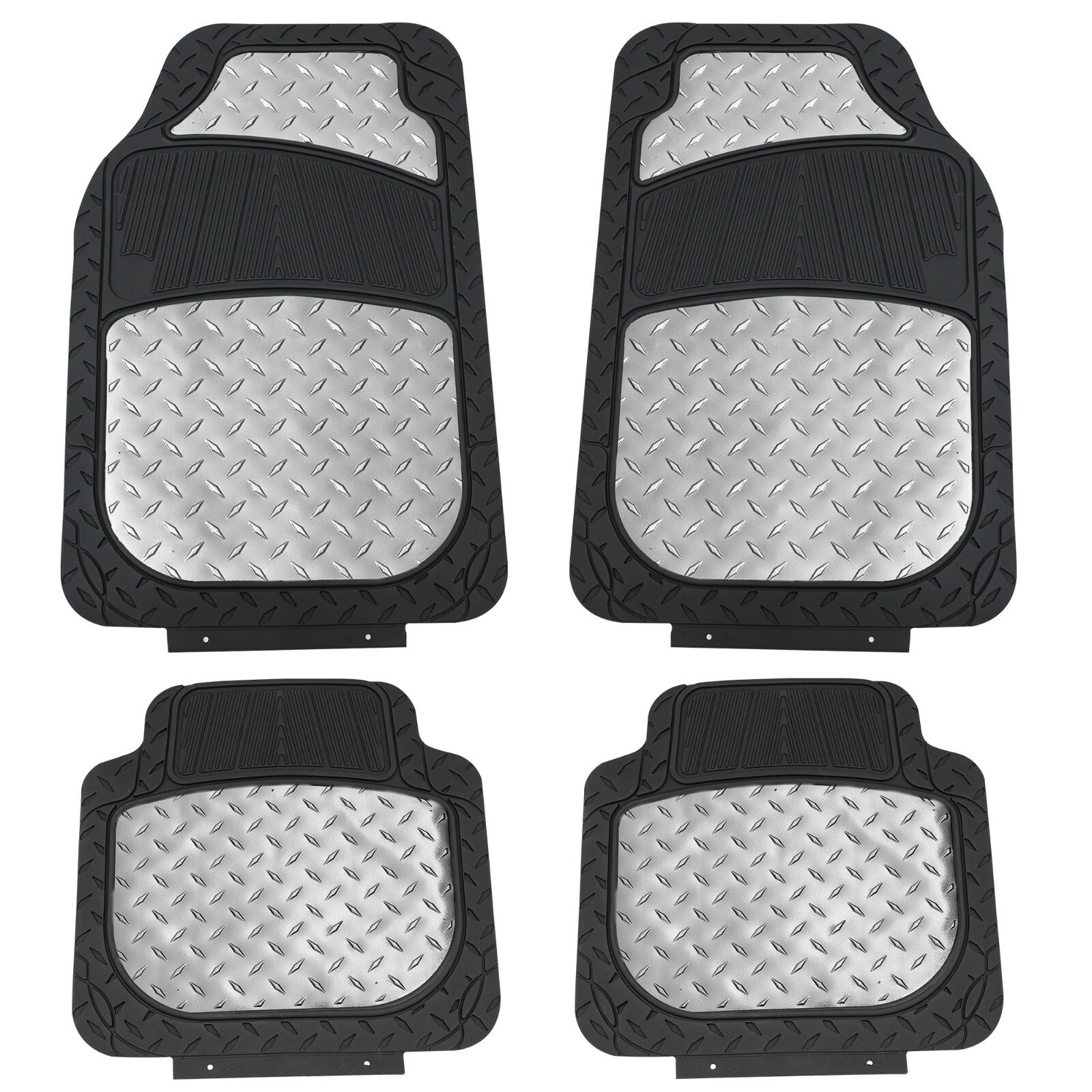 Car Seat Covers Unique Flat Cloth Full set w/ High Quality Metallic ...