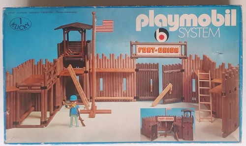 Playmobil System Set 3420 Fort Union 1974 avec Boîte - Imagen 2 de 16