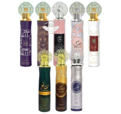 Nusuk Lufterfrischer 1-12 Stück Arabisch Raum/Auto Oud Spray Aerosol Langanhaltend 300ml