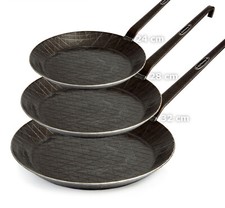 PETROMAX Schmiedeeiserne Pfanne Ø 24 28 32 cm Eisen Brat Servier Pfanne Landshop