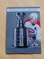 2012-13 Panini Limited Stanley Cup Winners #SC-12 Larry Robinson #/199 Montreal 