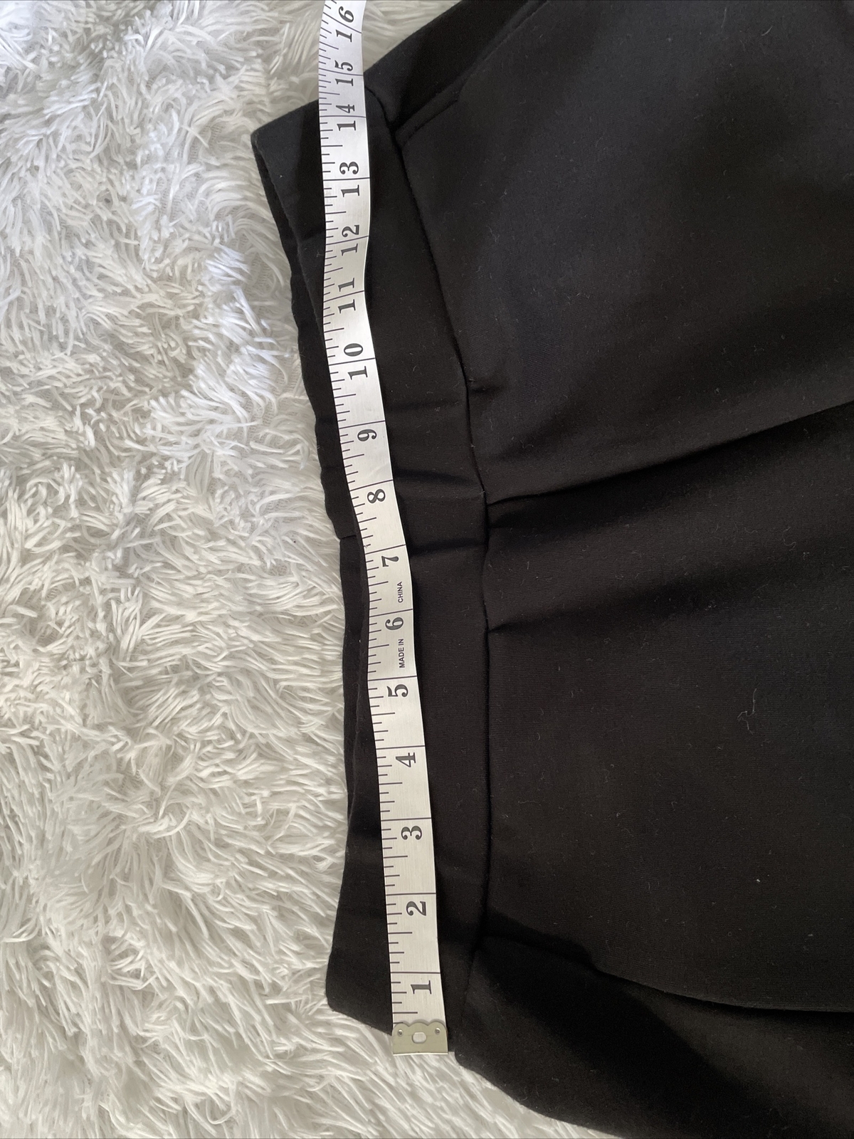 ALTRA Leggings skinny Shenzhen XL Petite neri elasticizzati in maglia B5