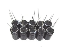 2200uF 25V (10x) Electrolytic Capacitors 25V 2200uF Volume 13x21mm