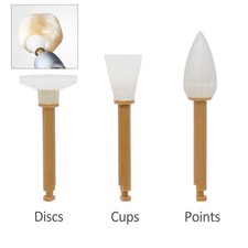30Pcs Dental Composite Polishing Finishing Finisher Cups/Points/Disc Fit ENHANCE