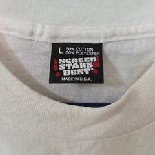 vintage'80s DASCHUND Wiener Dog Screen Stars Best T-shirt NEW - USA made L