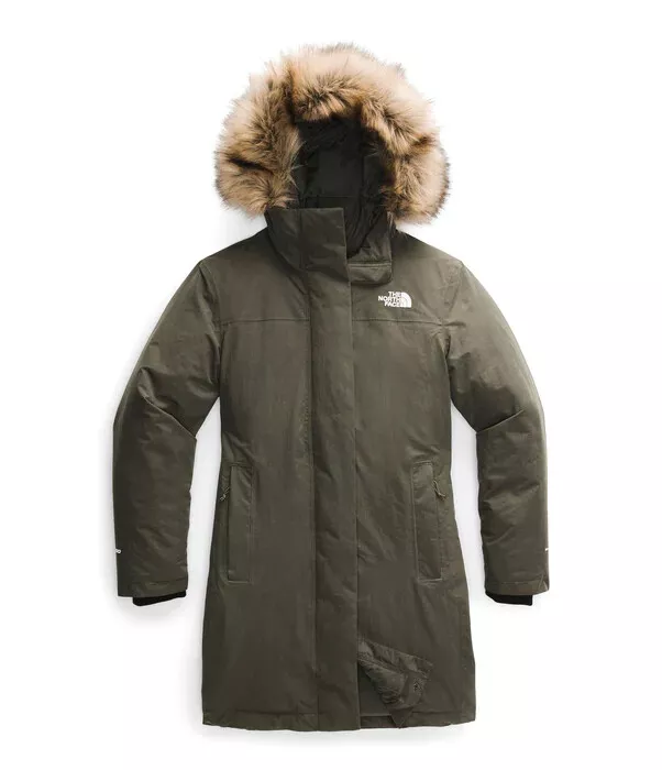 NEW The North Face Arctic Waterproof 550 Fill Down Parka Green