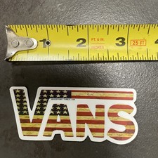 Vans Off The Wall Skateboard Decal Sticker 3 1/4 Brand New