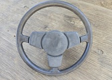 Porsche 911 Steering Wheel Oem 3-spoke With Horn
