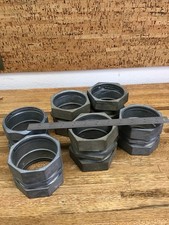 Lot Of 6 3" Compression Couplings Some New Some Used