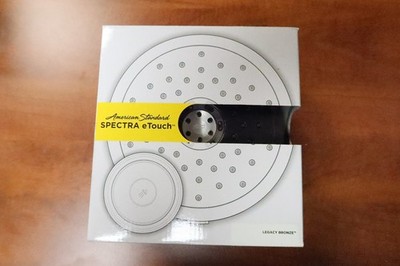 New American Standard Spectra eTouch 7'' Shower Head - Legacy Bronze - 4 Function