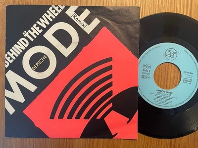 Depeche Mode: Behind The Wheel, 7  Single, Vinyl, Near Mint! Neuwertig!