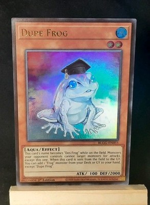 Yu-Gi-Oh! Dupe Frog *ULTRA RARE*  BLGG-EN055 1st Edition NM