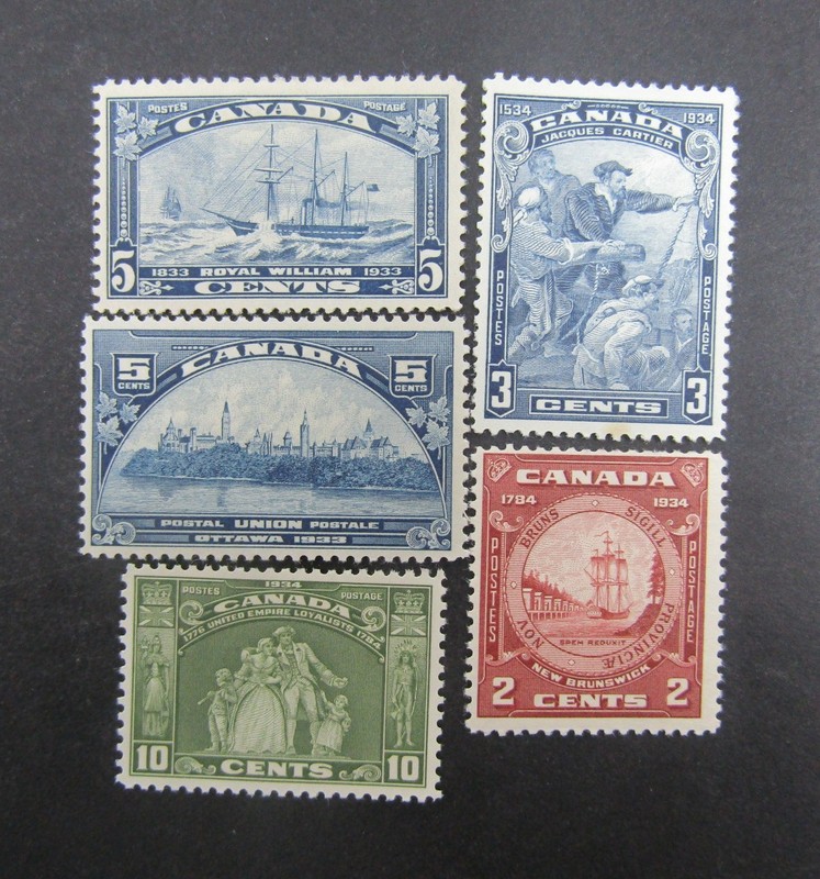 nystamps Canada Stamp # 202//210 Mint OG H            L10x670