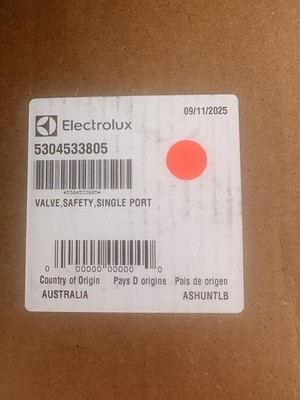 5304533805 Electrolux Safety Valve Single Port 5304533805**