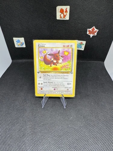 Eevee 51/64 1st Edition Jungle Common-Pokemon WOTC