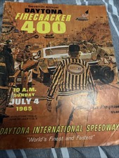 Daytona Firecracker 400 July 4 1965 Program