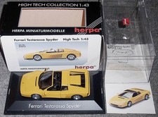 1/43 Ferrari Testarossa Spyder Yellow Herpa