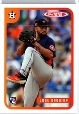 2020 Topps Total - Jose Urquidy #83 Houston Astros