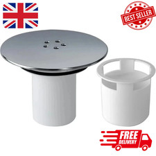 Shower Drain Trap Cover Shower Plughole Cover 115mm Plug Drain Replacement