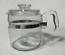 Vintage Pyrex 4-6 Cup Percolator Coffee Pot & Lid 7756-B Replacement Parts ONLY