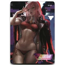 Goddess Story Waifu Card Lucky Goddess 2 Zero Two UR-23 Darling in the Franxx