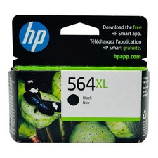 Genuine HP 564XL Black Ink Cartridge CN684WN EXP 2025 Sealed Box
