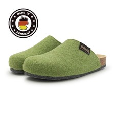 Bio Filzclogs Herren Damen Filzpantoffel Korkfußbett Filz Hausschuhe Pantoffeln 