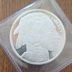 U.S. Mint American Buffalo 1 oz .999 Fine Silver Round Business Strike Uncert