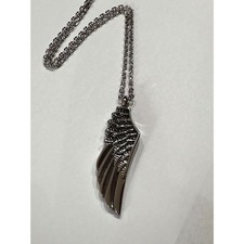 Angel Wing Memorial Cremation Urn Locket Necklace Sympathy Gift