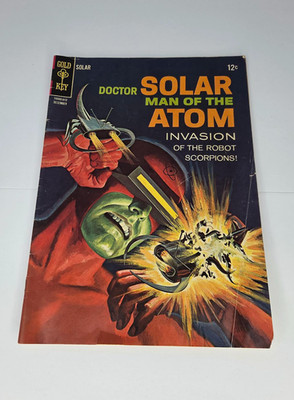 Doctor Solar Man of the Atom #18 Gold Key 1966 Robot Scorpion Cover Silver Age