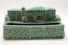 VINTAGE  1950s Brush McCoy Pottery Green Ranch Planter #887