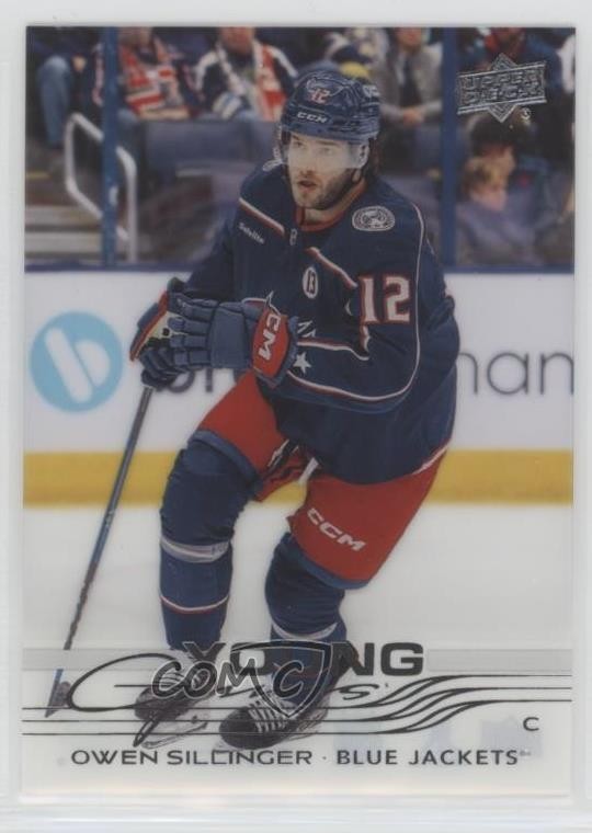 2025-26 Upper Deck Series 1 Young Guns Clear Cut Owen Sillinger #227 14cf