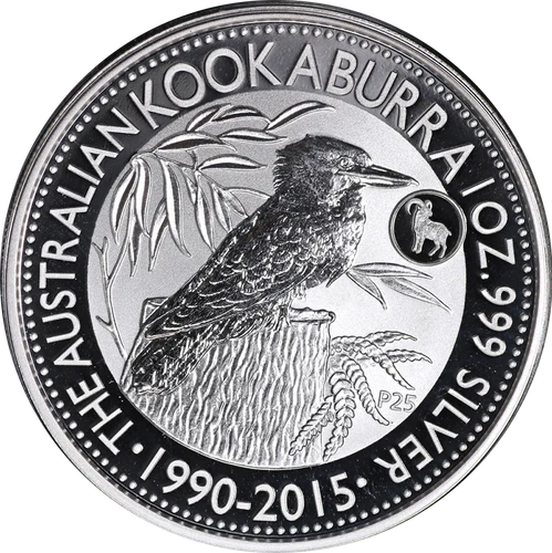 2015 Australian Silver Kookaburra 1 oz — photo from another recent sale