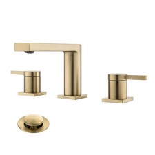 Widespread Bathroom Sink Faucets 3 Hole, 2-Handle 8 Inch Bathroom Vanity