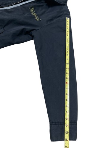 The Hundreds “Drawing Lines” Black Bomber Blazer Jacket Men’s Size Medium DEFECT - Picture 9 of 14