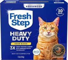 Cat Clumping Litter Heavy Duty Odor Control Multi Cat 17.5 lb