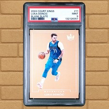 2024 Luka Dončić Court Kings Blank Slate PSA 9 Pop 6 🌵MVP Season🌵Case Hit 