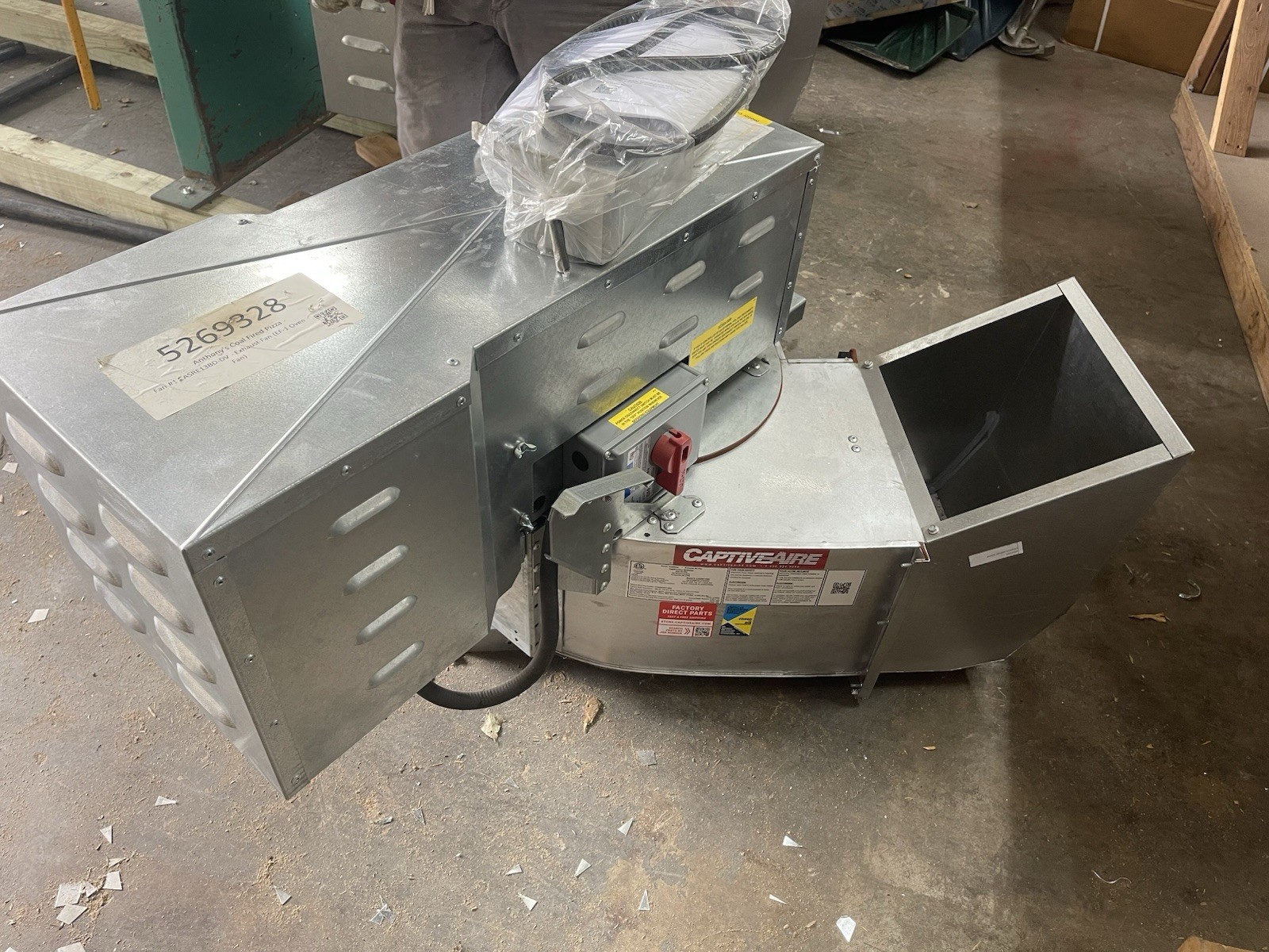 Exhaust Fans For Pizzeria