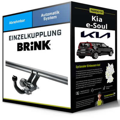 Abnehmbare Anhängerkupplung für KIA e-Soul 01.2019-jetzt Typ SK3 Brink NEU
