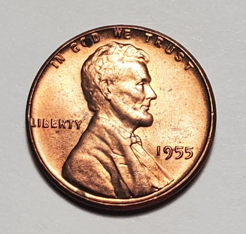 1955 P LINCOLN WHEAT PENNY UNC #P2934